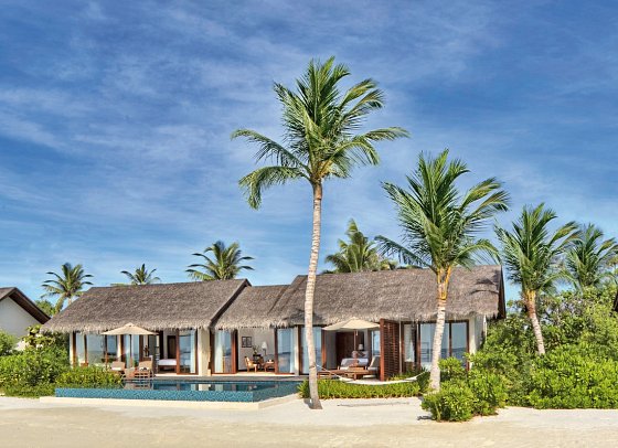 The Residence Maldives - Wohnbeispiel Two Bedroom Beach Pool Villa (Zimmercodierungen VB3 & VB9)