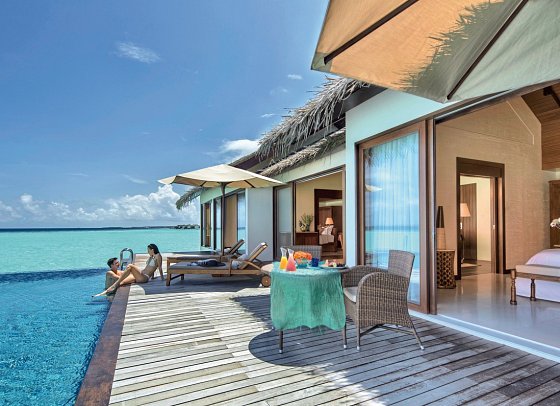 The Residence Maldives - Wohnbeispiel Two Bedroom Water Pool Villa (Zimmercodierungen VX4 & VX9)