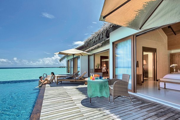 The Residence Maldives - Wohnbeispiel Two Bedroom Water Pool Villa (Zimmercodierungen VX4 & VX9)