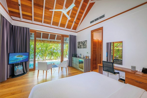 Kandolhu Maldives - Wohnbeispiel Pool Villa (Zimmercodierung VB2)