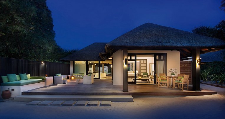 JA Manafaru - Wohnbeispiel Deluxe Beach Villa (Zimmercodierung VB2)