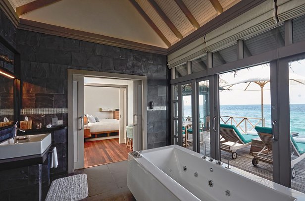 JA Manafaru - Wohnbeispiel Sunrise Water Villa (Zimmercodierung VX1)