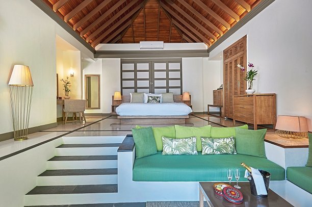 JA Manafaru - Wohnbeispiel Beach Pool Villa (Zimmercodierung VB1)