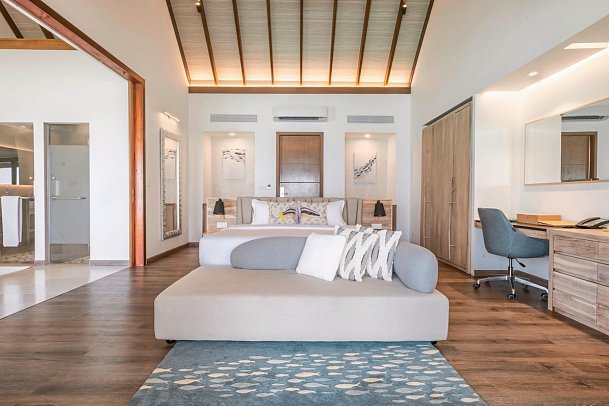 Fushifaru Maldives - Wohnbeispiel Pool Water Villa (Zimmercodierung VXR)