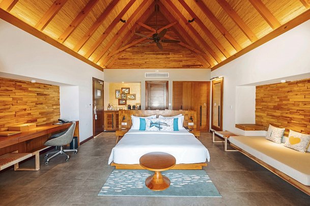Fushifaru Maldives - Wohnbeispiel Beach Duplex Villa (Zimmercodierung FB1)