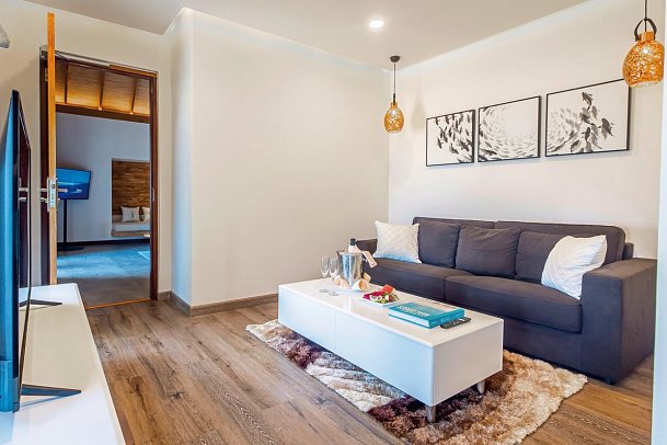 Fushifaru Maldives - Wohnbeispiel Beach Duplex Villa (Zimmercodierung FB1)