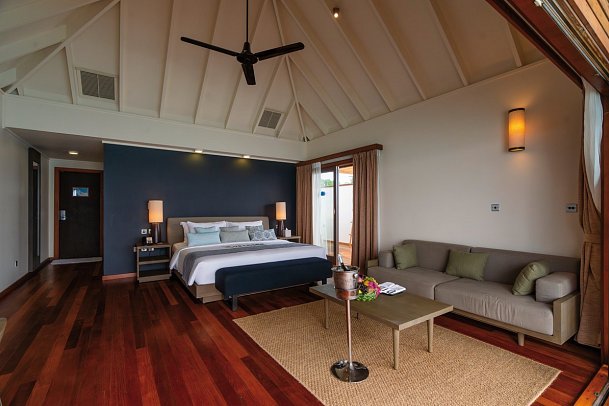 Veligandu Maldives Resort Island - Wohnbeispiel Sunset Ocean Villa (Zimmercodierung VX6)