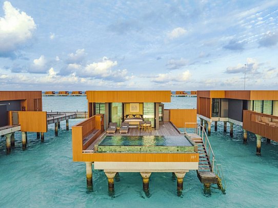 Veligandu Maldives Resort Island - Wohnbeispiel Ocean Pool Villa - 2 Bedroom (Zimmercodierungen VX4 & VX5)