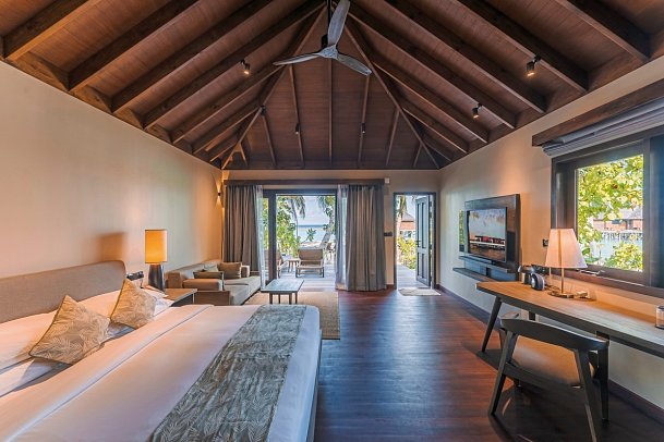 Veligandu Maldives Resort Island - Wohnbeispiel Beach Villa (Zimmercodierung VB1)