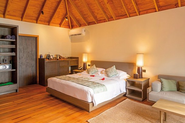 Veligandu Maldives Resort Island - Wohnbeispiel Beach Villa (Zimmercodierungen VB1, VB2 & VB7)