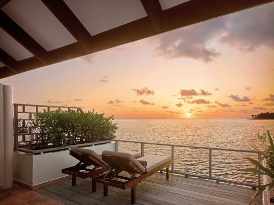 Villa Park Sun Island - Wohnbeispiel Sunset Water Villa (Zimmercodierung VX2)