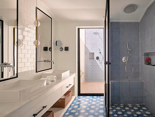 Villa Park Sun Island - Beispiel Bad Water Villa (Zimmercodierungen VX1 & VX2)