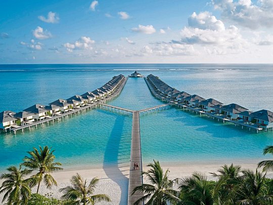 Villa Park Sun Island - Wohnbeispiel Water Villa (Zimmercodierung VX1)