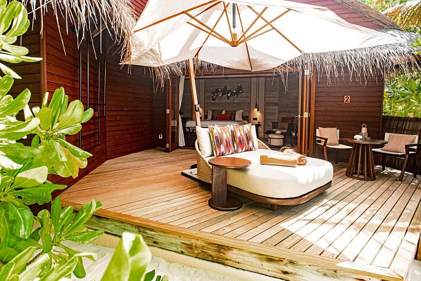 V Villas Maldives at Mirihi - MGallery Collection - Wohnbeispiel Beach Villa (Zimmercodierung VB1)