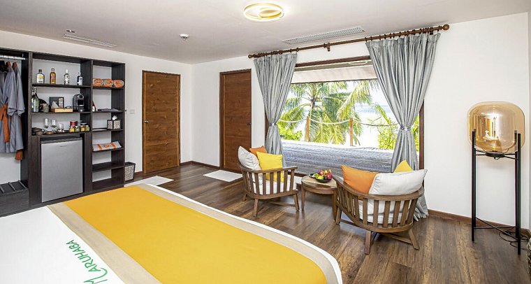 V Villas Maldives at Mirihi - MGallery Collection - Wohnbeispiel 3-Bedroom Beach Suite with private Pool (Zimmercodierung WB3)