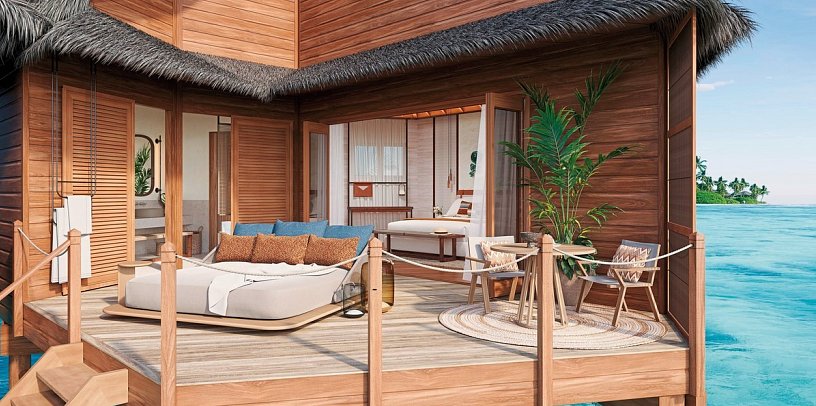 V Villas Maldives at Mirihi - MGallery Collection - Wohnbeispiel Water Villa (Zimmercodierung VX1)