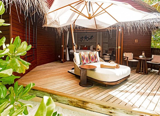 V Villas Maldives at Mirihi - MGallery Collection - Wohnbeispiel Beach Villa (Zimmercodierung VB1)