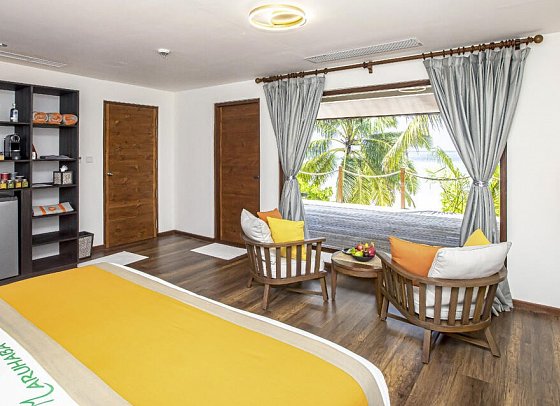 V Villas Maldives at Mirihi - MGallery Collection - Wohnbeispiel 3-Bedroom Beach Suite with private Pool (Zimmercodierung WB3)