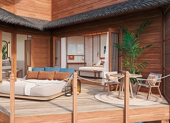V Villas Maldives at Mirihi - MGallery Collection - Wohnbeispiel Water Villa (Zimmercodierung VX1)