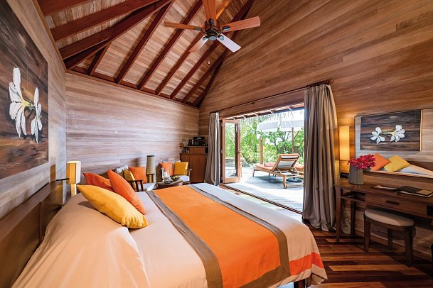 Mirihi Island Resort - Wohnbeispiel Beach Villa (Zimmercodierung VB1)