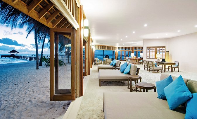 Mirihi Island Resort - Rezeption