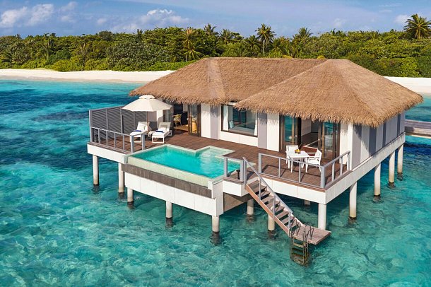 Noku Maldives - Wohnbeispiel Water Villa with Pool (Zimmercodierungen VX2, VV3, VX3 & VV5)