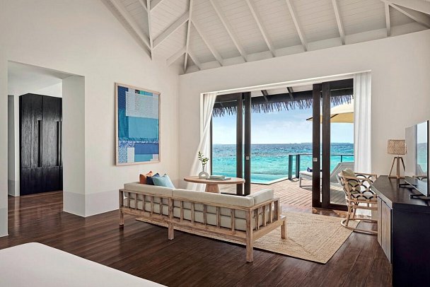 Noku Maldives - Wohnbeispiel Water Villa with Pool (Zimmercodierungen VX2, VV3, VX3 & VV5)