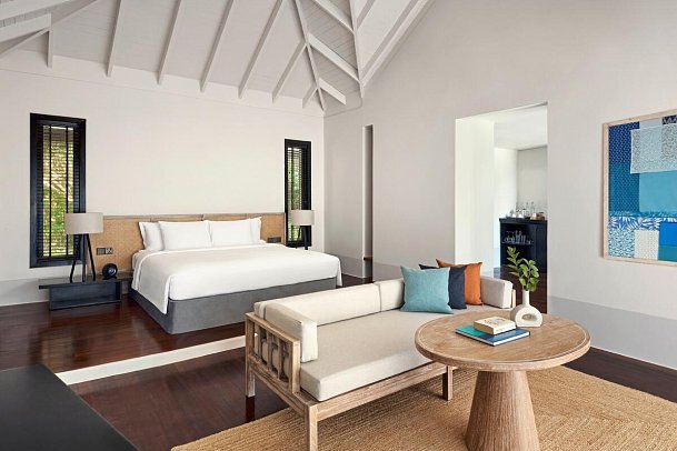 Noku Maldives - Wohnbeispiel Beach Villa & Beach Villa with Pool (Zimmercodierungen VB1, VV2, VB2, VV4, VB3 & VV6)