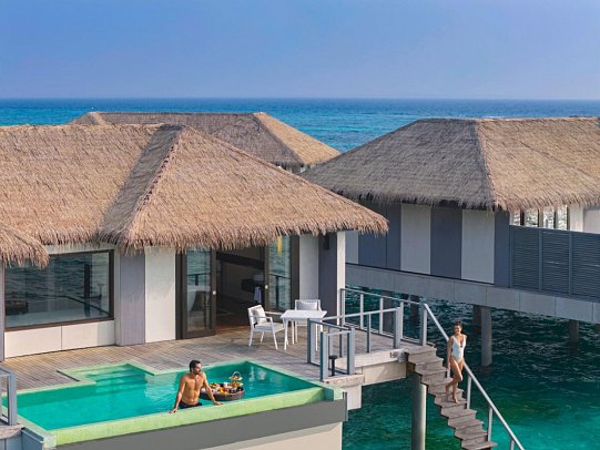 Noku Maldives - Wohnbeispiel Water Villa with Pool (Zimmercodierungen VX2, VV3, VX3 & VV5)
