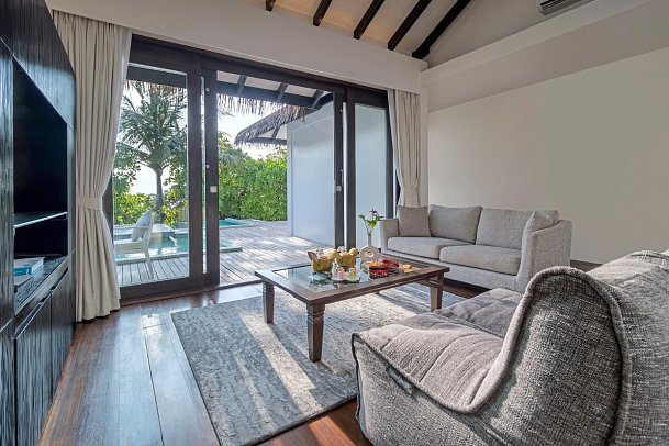 Noku Maldives - Wohnbeispiel Two Bedroom Villa Beachfront with Private Pool (Zimmercodierungen VB4 & VV7)