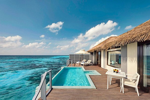Noku Maldives - Wohnbeispiel Water Villa with Pool (Zimmercodierungen VX2, VV3, VX3 & VV5)