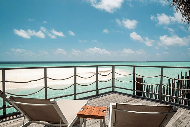 Constance Moofushi Maldives - Wohnbeispiel Senior Water Villa (Zimmercodierung VX2)