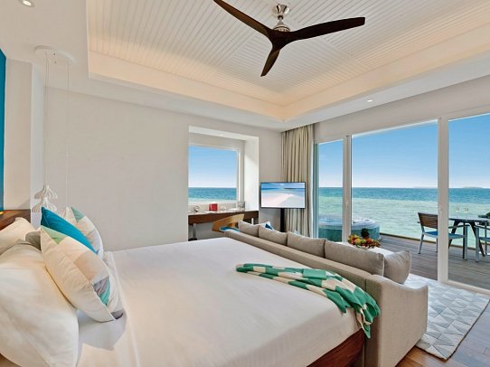 Kandima Maldives - Wohnbeispiel Beach Pool Villa with Swirlpool (Zimmercodierungen VB2 & VB3)