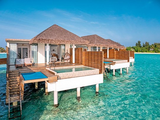 dusitD2 Feydhoo Maldives - Wohnbeispiel Overwater Pool Villa (Zimmercodierung VX2)