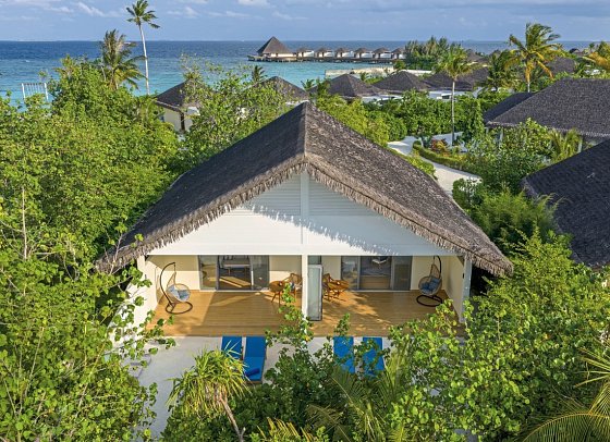 dusitD2 Feydhoo Maldives - Wohnbeispiel Beach Villa (Zimmercodierungen VB1 & VV1)
