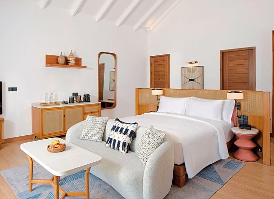 dusitD2 Feydhoo Maldives - Wohnbeispiel Beach Villa (Zimmercodierungen VB1 & VV1)