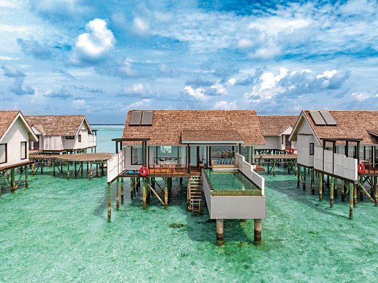 OZEN LIFE Maadhoo - Wohnbeispiel Wind Villa with Pool (Zimmercodierung VX2)