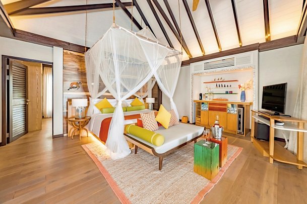 OZEN LIFE Maadhoo - Wohnbeispiel Earth Pool Pavilion (Zimmercodierung WB1)