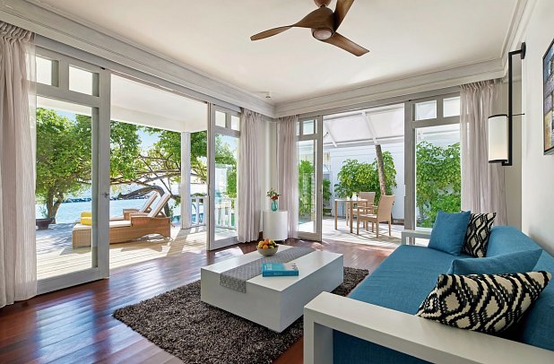 NH Maldives Kuda Rah Resort - Wohnbeispiel Beach Duplex Suite with Private Pool (Zimmercodierungen VB2 & VV2)