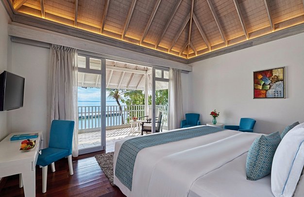 NH Maldives Kuda Rah Resort - Wohnbeispiel Beach Duplex Suite with Private Pool (Zimmercodierungen VB2 & VV2)