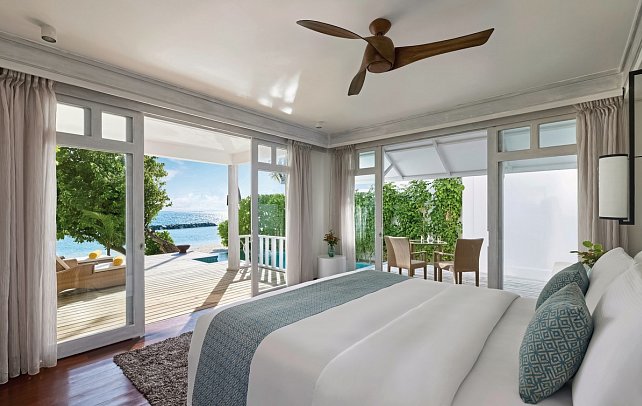 NH Maldives Kuda Rah Resort - Wohnbeispiel Duplex Beach Villa with Private Pool (Zimmercodierungen VB3 & VV4)