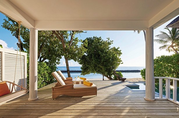 NH Maldives Kuda Rah Resort - Wohnbeispiel Duplex Beach Villa with Private Pool (Zimmercodierungen VB3 & VV4)