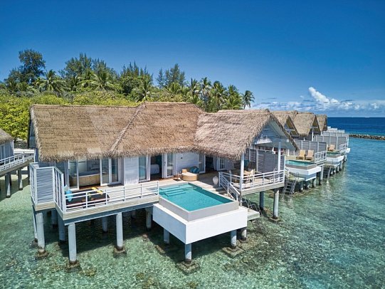 NH Maldives Kuda Rah Resort - Wohnbeispiel Over Water Suite with Private Pool (Zimmercodierungen VX2 & VV5)