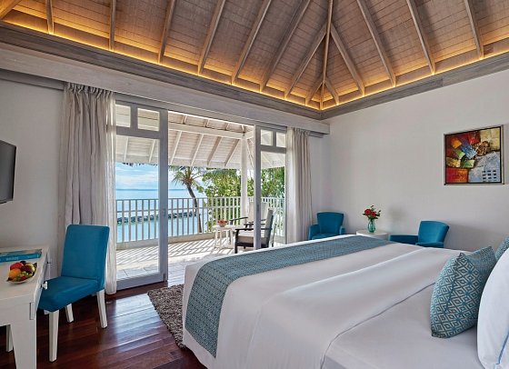 NH Maldives Kuda Rah Resort - Wohnbeispiel Beach Duplex Suite with Private Pool (Zimmercodierungen VB2 & VV2)