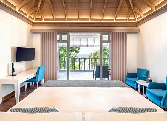 NH Maldives Kuda Rah Resort - Wohnbeispiel Beach Duplex Suite with Private Pool (Zimmercodierungen VB2 & VV2)