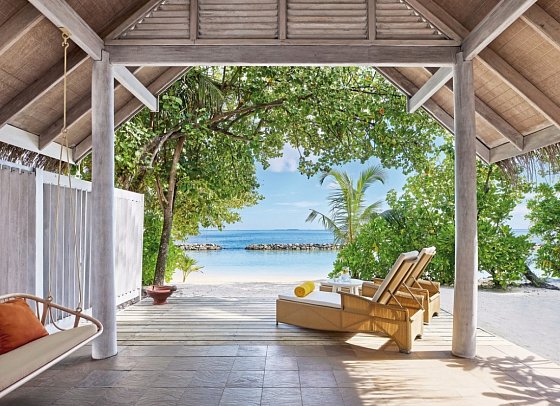 NH Maldives Kuda Rah Resort - Wohnbeispiel Beach Villa with Private Pool (Zimmercodierungen VB1 & VV1)