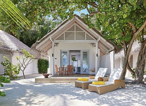 NH Maldives Kuda Rah Resort - Wohnbeispiel Beach Villa with Private Pool (Zimmercodierungen VB1 & VV1)