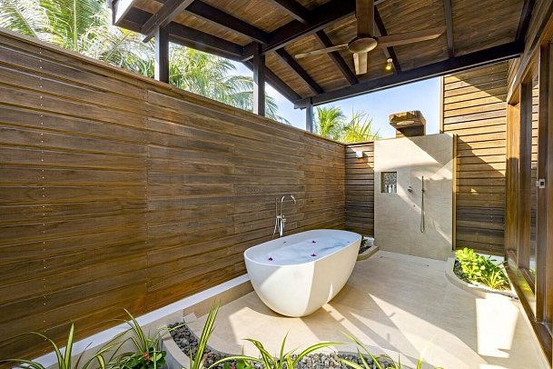 Nala Maldives by Jawakara - Beispiel Bad Romantic Beach Villa (Zimmercodierungen VB2, VV2, VD2 & VT2)