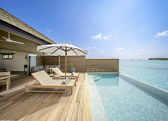 Nala Maldives by Jawakara - Wohnbeispiel Ocean Pool Villa (Zimmercodierungen VX1, VV4, VD4 & VT4)