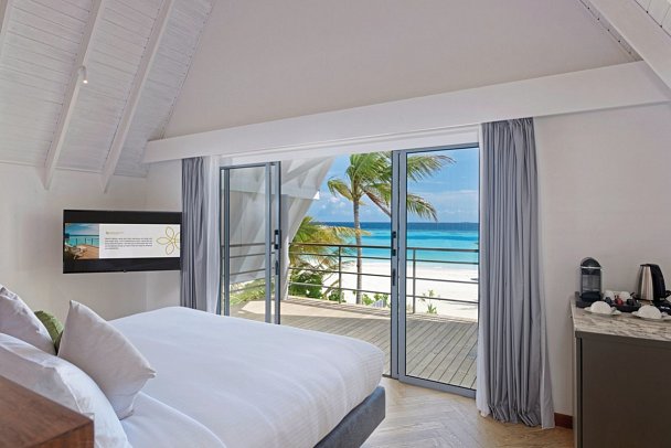 Outrigger Maldives Maafushivaru Resort - Wohnbeispiel Two Bedroom Beach Villa (Zimmercodierung VB3)